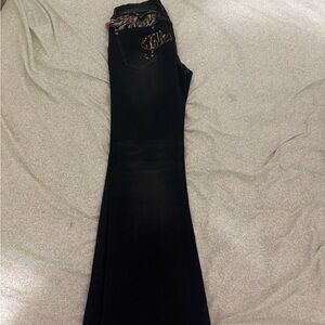 Women's Black Boot Cut Jeans